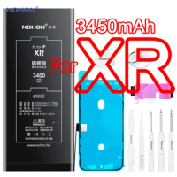 Nohon Battery For iPhone XR iPhoneXr 3350-3450mAh High Capacity Li-polymer Bateria For Apple iPhone XR iPhoneXr Batteries +Tools