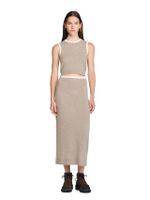 เสื้อสเวตเตอร์ Eleo High-Neck Knit Taupe