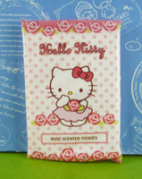 【震撼精品百貨】Hello Kitty 凱蒂貓~袖珍包面紙-香味-玫瑰花造型【共1款】