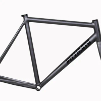 PIZZ T1 Frame,Gray Black,Fixed Gear Bicycle Frameset