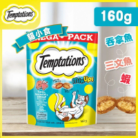 Temptations TEMP貓小食 超量裝三重奏吞拿魚、三文魚及蝦口味 160g 10250092 