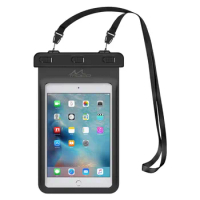 MoKo Universal Waterproof Case Dry Bag Pouch for iPad Mini 6/5/4/3/2,Samsung Tab 5/4/3, Galaxy Note 8,Tab S2/Tab E/Tab A 8.0