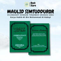 [ JAMINAN ORIGINAL ]  Kitab Maulid Simtuddhuror plus terjemah Original Penerbit - Penerbit Masjid Ri