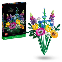 【LEGO 樂高】Botanicals 10313 野花花束(花藝 DIY 居家擺設 禮物 母親節禮物)