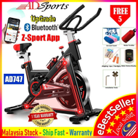 ADSports AD-747 Gym Fitness Home Iron Spinning basikal latihan basikal dalaman berbasikal latihan  p