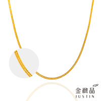 【金緻品】黃金項鍊 狐尾鍊 2.63錢(9999純金鍊子 女款 金素鍊 微寬 心型 愛心 新形 招桃花)