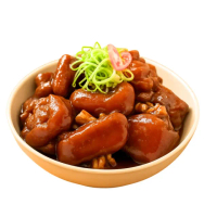 【新興四六一】團購人氣｜古早味滷豬腳四包組｜紅燒/花生/筍香/醬香蹄膀 任選｜加贈手工麵線一包(豬腳)