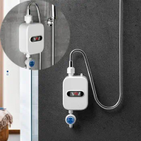 Instant Electric Water Tap Heater Mini Constant Temperature Shower Hot Water Faucet Heater Shower Kitchen Bathroom Accessories