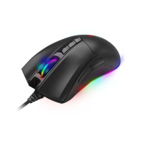 【GIGASTONE 立達】GM-X061 RGB電競滑鼠(16000 DPI/10個自訂按鍵/支持遊戲巨集/全彩1680萬燈光)