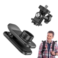 Magnetic Backpack Camera Clip Quick Release Backpack Clip Mount &amp; Strap Mount Magnetic Quick Release Action Camera Strap Clip