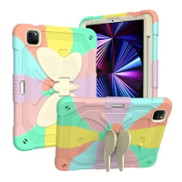 Butterfly Case for Samsung Galaxy Tab A8 10.5 2021 Portable Tablet Kids Shockproof EVA Cover for Galaxy Tab A7 Lite T220 Funda