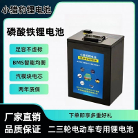 電動車鋰電池48V60V72伏寧德時代三元鋰二三輪車磷酸鐵鋰快遞電瓶-創美