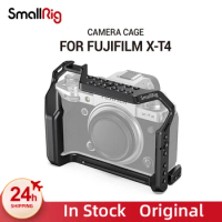 SmallRig fujifilm xt4 Camera Cage rig for FUJIFILM XT4 Camera Formfitting Full Cage W/ Shoe Mount Thread Holes small rig 2808