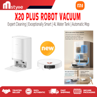 Tariff war adjusting inventory [NEW PRODUCT] Xiaomi Robot Vacuum X20 & X10 Plus Xiaomi Robot Vacuum 