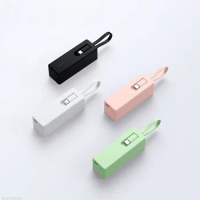 Mini 5000mah Powerbank Portable External Battery Charger with Type C Cables Power Bank Portable Charger