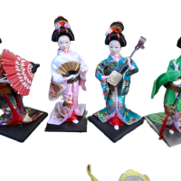 tượng cô gái kimochi nhật bản kimono giá bán 1 cô ạ