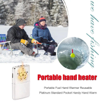 Fuel Hand Warmer Refillable Hand Warmer Heater Long Lasting Pocket Hand Warmer Heated Hand Warmer fo