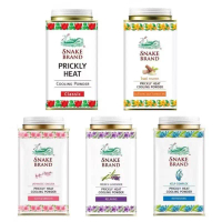 BEDAK SIAM THAI SNAKE BRAND PRICKLY HEAT COOLING POWDER 140g TALCUM ORIGINAL THAILAND