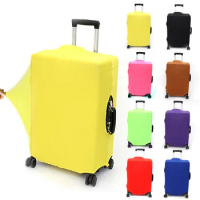 Luggage Cover Stretch Fabric Suitcase Protector Baggage Dust Case Cover Suitable for18-20 Inch Suitcase Case Travel Organizer