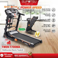 Twen T700M Treadmill Elektrik Multifungsi - Alat Fitness Rumah