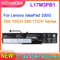 New L17M3PB1 L17C3PB0 L17D3PB0 Laptop Battery For Lenovo IdeaPad 330G 330-15ICH 330-17ICH Series 11.34V 45Wh 4000mAh 5B10Q71251