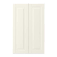 BODBYN 轉角底櫃門板 2件裝, 淺乳白色, 25x80 公分