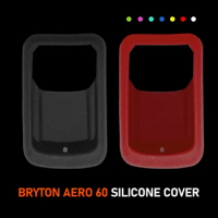 Bryton Aero 60 Bike Computer Silicone Cover Rubber protective case + HD film (For Bryton Aero 60)