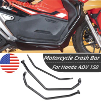 Lower Crash Bar Bumper Engine Protective Guard Frame Protector for Honda ADV 150 2018 2019 2020 ADV150 Motorcycle Accessories