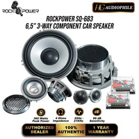 Rockpower SQ683 Speaker Split 3-Way Component Set