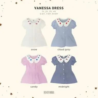 Bohopana - Vanesa Dress Snow 1Y