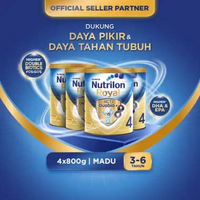 Nutrilon Royal 4 Madu 800 gr x 4, Susu Bubuk untuk Usia 3-6 Tahun