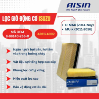 [CHÍNH HÃNG] AISIN ARFG-4002 Lọc gió động cơ Isuzu D-Max 2014+ / MU-X 2011–2016