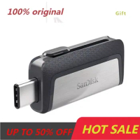 SanDisk 128GB SDDDC2 Extreme High Speed Type-C USB 3.1 32gb Dual OTG USB Flash Drive 64GB Pen Drive 256GB 150M/S Pen Drives