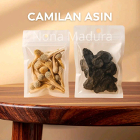 CAMILAN ASIN KERING HITAM DAN PUTIH  CAMILAN KERING