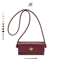 Jims Honey - Zora Bag - Sling Bag Tas Selempang Wanita Maroon
