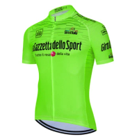 Summer Short Sleeve Cycling Jersey MTB Maillot Bike Shirt Breathable Mountain Tour De Giro D'ITALIA Team Bicycle Sports Clothing