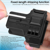 Free Shipping Plastic Mini Fiber Optic Cleaver FTTH Fiber Cutter