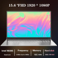 Cheap laptops 15.6 Inch IPS Screen 16GB RAM Intel 11th Celeron N5095A Netbook Windows 10 11 Pro Office Notebook Pc Portable