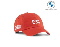 Original BMW E30 50 Years 3 Series Baseball Cap Topi Unisex Pop Red by Puma