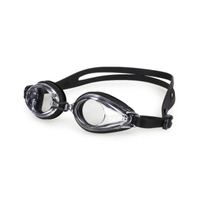 (B7) SPEEDO 運動泳鏡 日本製 平光泳鏡 防霧 抗紫外線 SD8120048913 黑透明【陽光樂活】