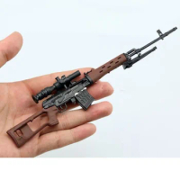 1/6th Mini Jigsaw Puzzle SVD Toy Weapon 1:6 SVD Sniper Rifle Plastic Gun Model for 12 Inch Soldiers Action Figures Dolls