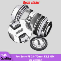 For Sony FE 24-70mm F2.8 GM 2D version Lens Sticker Vinyl Wrap Film Coat Sony FE 24-70 2.8 F/2.8 2.8GM F2.8GM