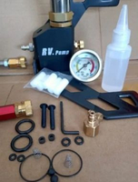 Pompa Stainless RV 3 STAGE PUMP 6000 Psi Bonus Mini Cupler. Selang Tinggal Tancap
