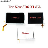 Replacement LCD For Nintendo New 3DS XL LL Top Upper Bottom Lower LCD Screen Original For N3DSXL Console Panel Touch Digitizer