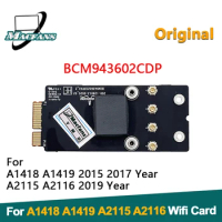 Original Tested Bluetooth Wifi Card BCM943602CDP for iMac 21.5" 27" A1418 A1419 A2115 A2116 Wifi Airport Card 2015-2019 Year