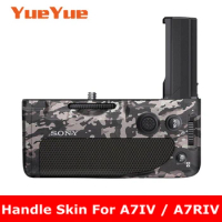 VG-C4EM For SONY A7M4 A7RM4 A7 IV A7R IV Anti-Scratch Camera Handle Sticker Protective Film Body Protector Skin VG C4EM