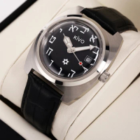 Mechanical Vintage Watch Hebrew Alephbet Dial Automatic Wristwatch Germany Timepieces Europe Design Vostok Amphibia Miyota Movt