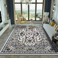 全新 【美式復古風地毯】北歐民族風床邊地毯 客廳茶幾毯 美式復古家用毯 摩洛哥波斯臥室地毯 可水洗可機洗