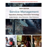【現貨】姆斯Service Management: Operations,Strategy, Information Technology 10/E Fitzsimmons 9781265075538華通書坊/姆斯