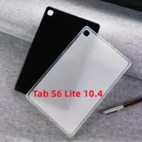 Transparent Cover For Samsung Galaxy Tab S6 Lite 10.4 2020 2022 SM-P610/P615 SM-P613/P619 TPU Silicon Back Tablet Case